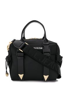 Versace Jeans Couture сумка-тоут с нашивкой-логотипом
