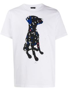 PS Paul Smith short sleeve dog print T-shirt
