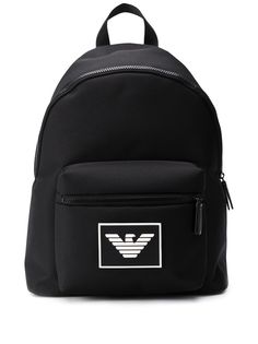 Emporio Armani рюкзак с нашивкой-логотипом
