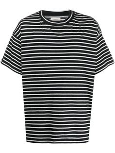 Laneus oversized striped T-shirt