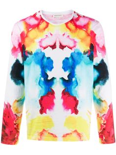 Alexander McQueen tie-dye print T-shirt