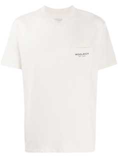 Woolrich cotton logo print T-shirt