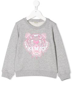 Kenzo Kids Tiger print sweatshirt