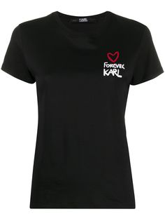 Karl Lagerfeld футболка Forever Karl
