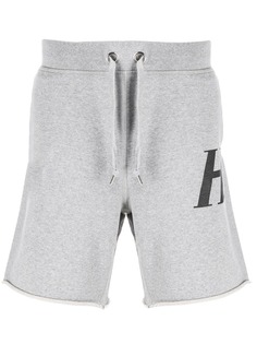 Helmut Lang monogram print bermuda shorts