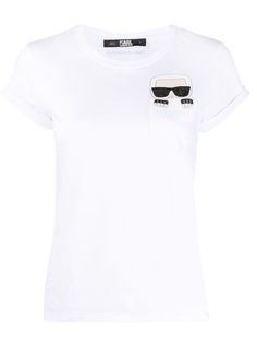 Karl Lagerfeld футболка с логотипом
