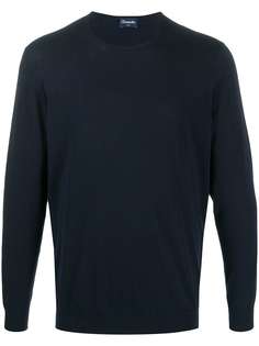 Drumohr crew neck cotton jumper