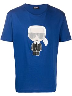 Karl Lagerfeld футболка Karlito с принтом