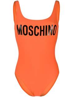 Moschino low back logo swimsuit