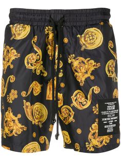 Versace Jeans Couture baroque pattern deck shorts
