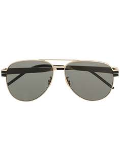 Saint Laurent tinted aviator sunglasses