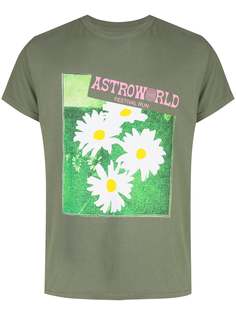 Travis Scott Astroworld футболка с графичным принтом