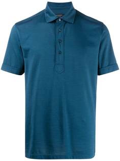 Ermenegildo Zegna рубашка-поло с короткими рукавами
