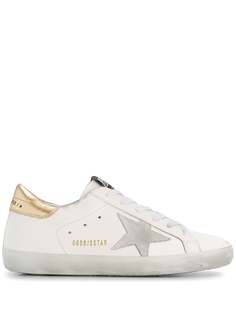 Golden Goose кеды Superstar с эффектом потертости