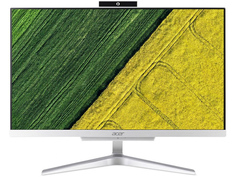 Моноблок Acer Aspire C24-865 Silver DQ.BBTER.025 (Intel Core i3-8130U 2.2 GHz/4096Mb/128Gb SSD/Intel HD Graphics/Wi-Fi/Bluetooth/Cam/23.8/1920x1080/DOS)