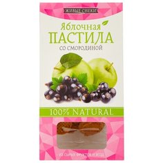 Пастила Живые снеки яблочная со
