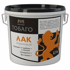 Лак КОМАНДОР Тобаго матовый 2.7