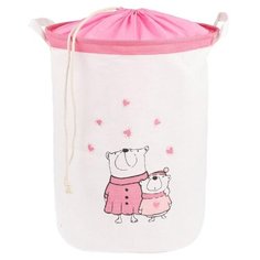 Корзина Наша игрушка Мишки