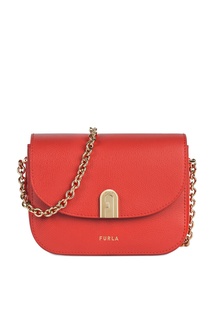 Красная сумка Sleek Furla