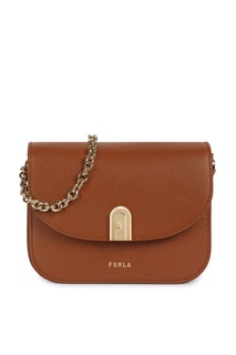 Коричневая сумка-кроссбоди Sleek Furla