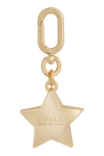 Золотистый брелок-звезда Furla Unique
