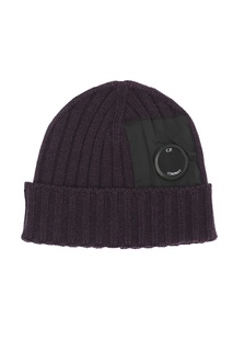 Фиолетовая шапка из шерсти C.P. Company