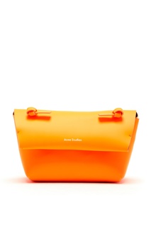 Оранжевая сумка Mini Acne Studios