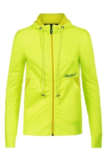 Желто–зеленая спортивная куртка Philipp Plein