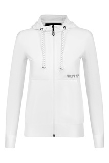 Белая спортивная куртка Philipp Plein