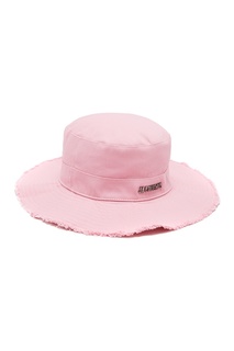 Хлопковая шляпа розового цвета Artichaut Jacquemus