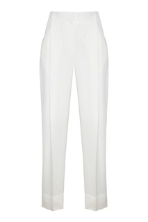 Белые брюки из вискозы Loya Jacquemus