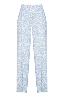 Брюки с голубым узором Loya Jacquemus