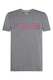 Футболка серого цвета Bikkembergs
