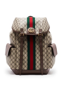 Рюкзак Ophidia с монограммами GG и полосами Web Gucci