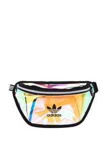 Разноцветная прозрачная сумка на пояс Adidas