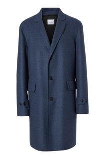 Синее пальто Lab Coat Burberry