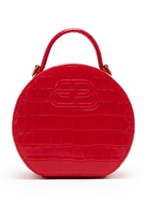 Круглая красная сумка Vanity XS Balenciaga