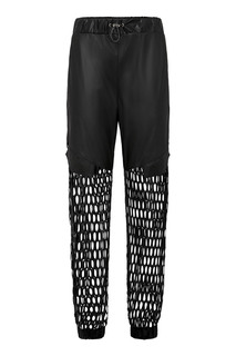 Черные спортивные брюки со вставками из сетки Philipp Plein