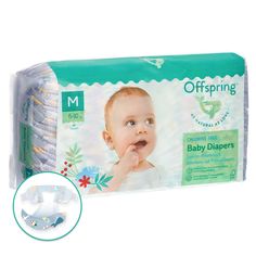 Подгузники Offspring Океан (6-10 кг) шт.