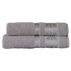 KARNA Полотенце Rebeka банное 70х140 см серый