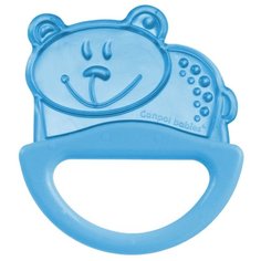 Прорезыватель-погремушка Canpol Babies Rattle with soft bite teether 13/107 голубой мишка