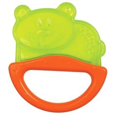 Прорезыватель-погремушка Canpol Babies Rattle with soft bite teether 13/107 зеленый мишка