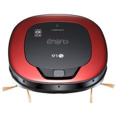 Робот-пылесос LG VRF6043LR красный/черный