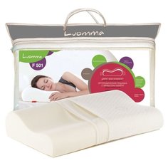Подушка Luomma ортопедическая LumF-501 35 х 56 см белый