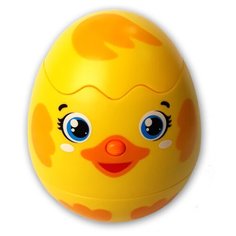 Развивающая игрушка Азбукварик Яйцо-сюрприз Утёнок желтый