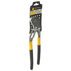 Сантехнические клещи Эврика ER-12130 300 мм черный/желтый