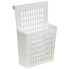 IDEA корзина подвесная на дверь 37х25х13 см белая