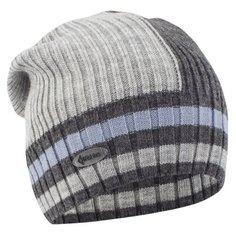 Шапка бини Fishka размер 52-54, темно-серый/светло-серый