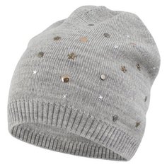Шапка-бини Fishka размер 52-54, светло-серый
