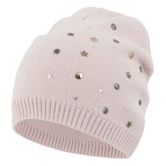 Шапка-бини Fishka размер 52-54, светло-розовый